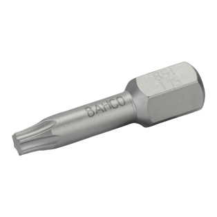 Juego de puntas de acero inoxidable de 1/4" para tornillos de cabeza TORX® T20 (10 unidades)