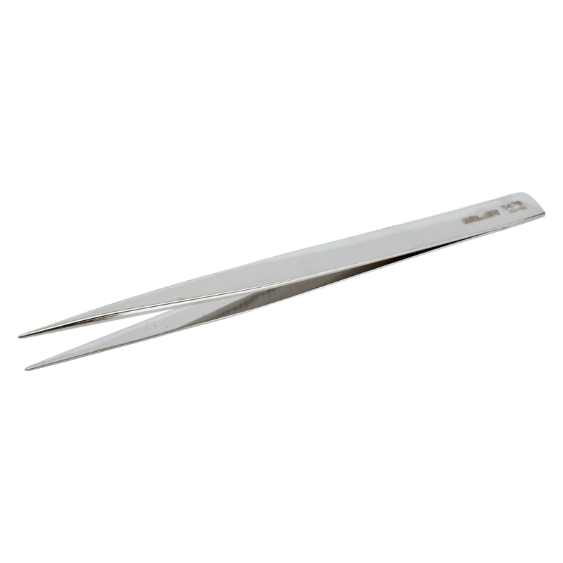 Pinzas universales con punta con acabado pulido y niquelado de 130 mm