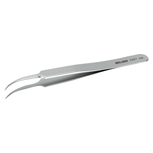 Pinzas universales de acero inoxidable no magnéticas para montajes finos y ultrafinos 7-SA de 115 mm