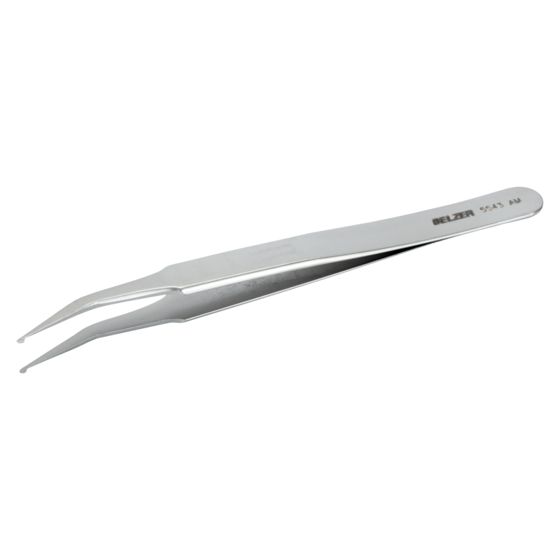 Pinzas SMD para posicionar dispositivos de SOT en ángulo de 30° y 120 mm