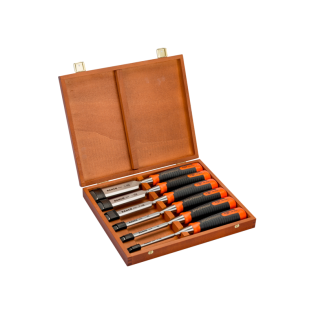 Caja De Madera 6 Formones