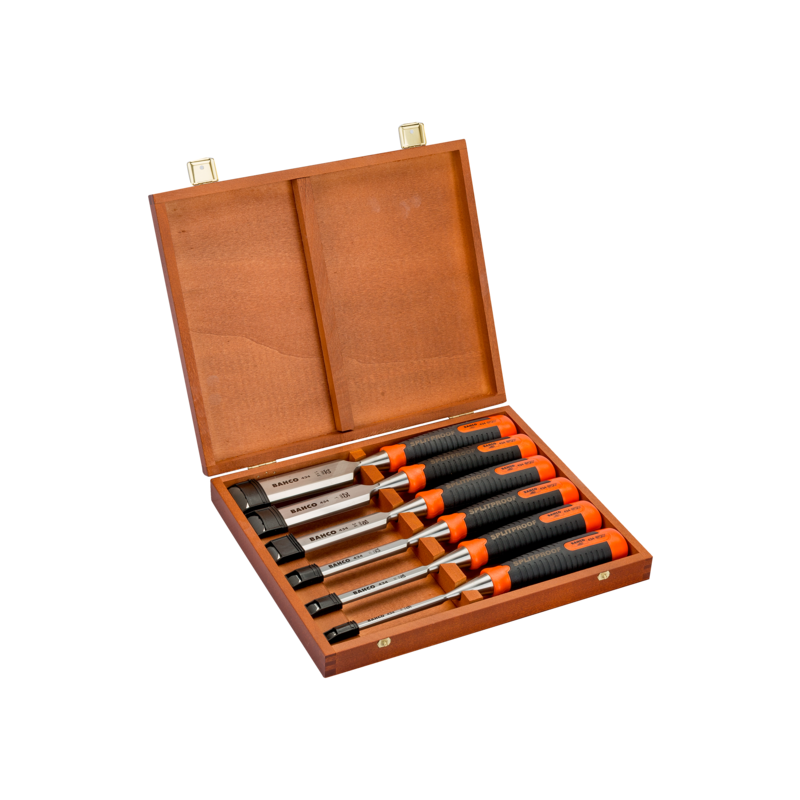 Caja De Madera 6 Formones