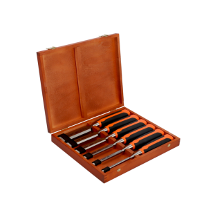 Jg Formones Caja Madera 6P