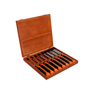 Jgo 8 Formones Caja Madera