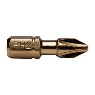 Punta de torsión PH1 de 1/4"