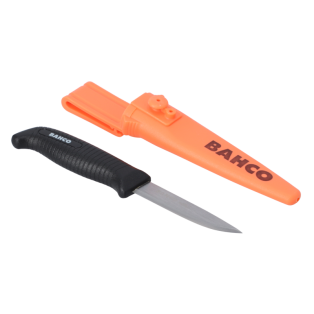 Display con 15 cuchillos multiusos de acero al carbono