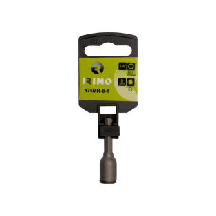 Adaptador de 1/4" con anillo de retención