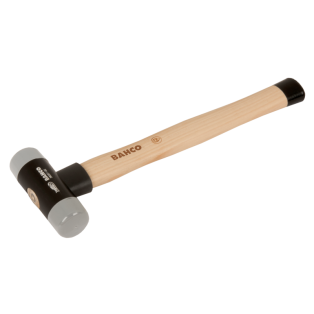 Martillo de plástico Polyflex con mango de madera