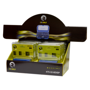 Juego de puntas de 1/4" en expositor