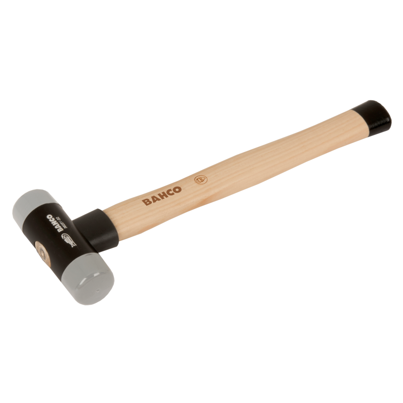 Martillo de plástico Polyflex con mango de madera