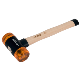 Martillo de plástico Superflex con mango de madera