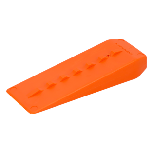 Wedge of plastic with grooves 12 cm