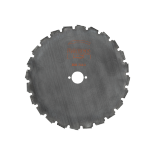 Brush cutter blade with Medium toothingwith outer diameter 225 mm and 20 mm centre hole