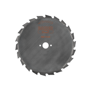 Brush cutter blade with course toothing with outer diameter 200 mm and 25 mm centre hole