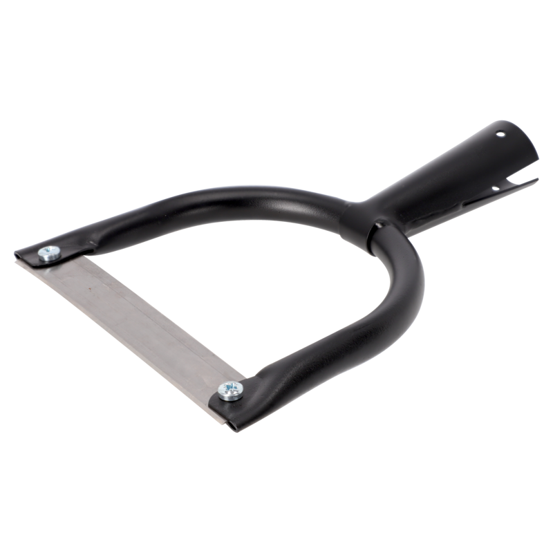 Debarking iron U-holder design