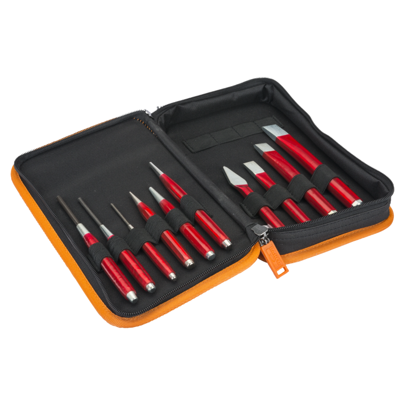 Juego Punzones Y Cinceles 10P