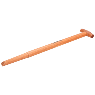 Mango de madera con empuñadura en T para palas (690 mm)
