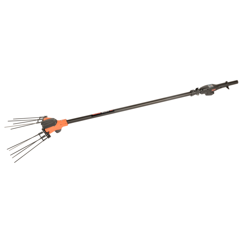 Vareador de aceitunas de 36V con pértiga telescópica