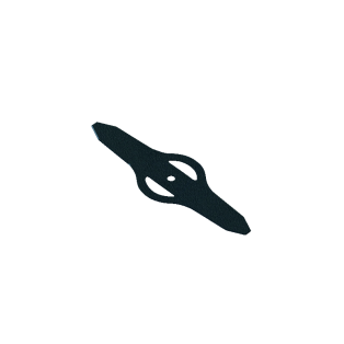 Cuchilla de corte de dos lóbulos para desbrozadora BCL121