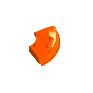 Carcasa de aluminio para hoja circular BCL121B4