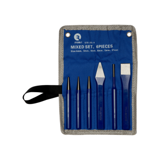 Juego de botadores y cinceles variados