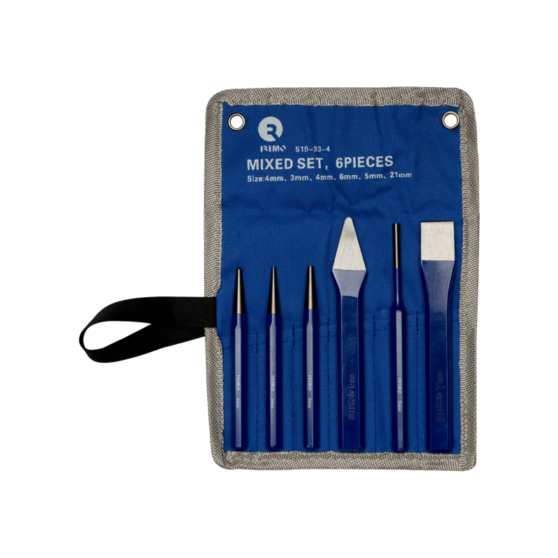 Juego de botadores y cinceles variados