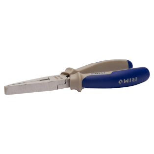 Alicates de boca plana con mangos bi-material