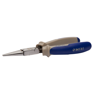 Alicates de boca redonda con mangos bi-material