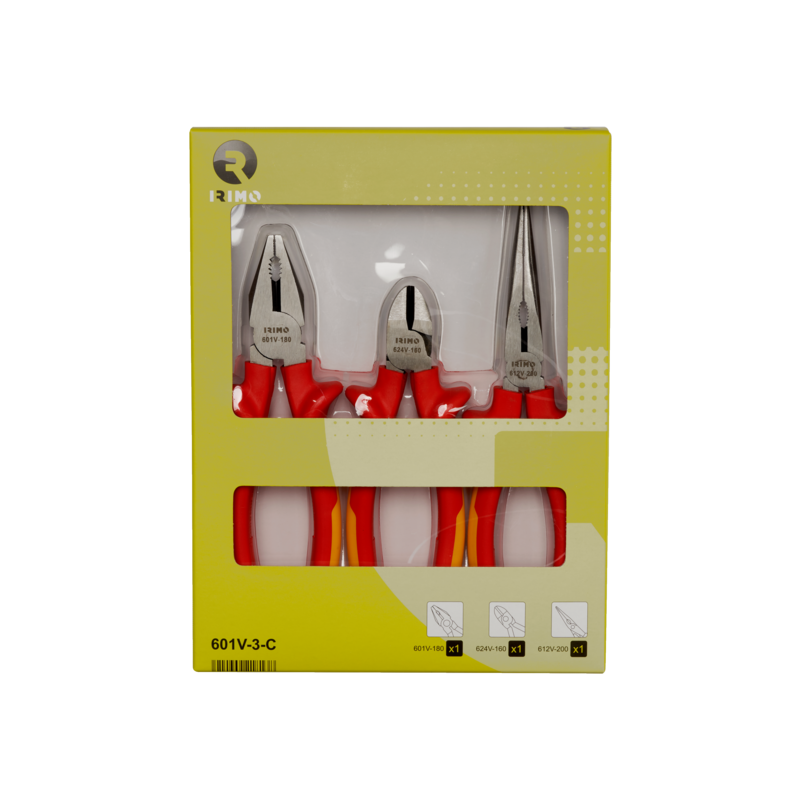 Juego de alicates aislados