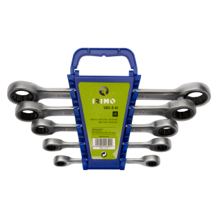 Juego de llaves de estrella dobles a carraca