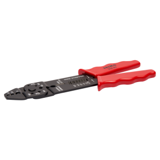 Alicate para engastado con terminales no aislados