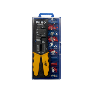 Juego de alicates para engastado con terminales aislados