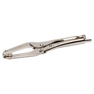 Mordaza de largo alcance con discos oscilantes