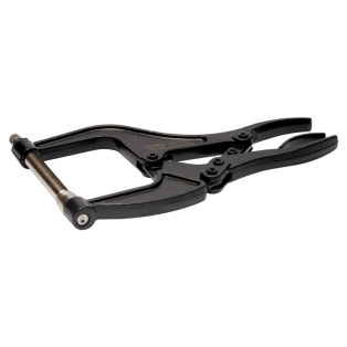 Mordaza grip fosfatada con husillo ajustable de 0-150 mm
