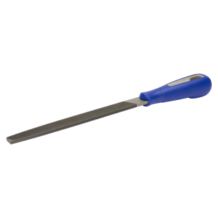 Lima plana con picado doble entrefino y cantos puntiagudos