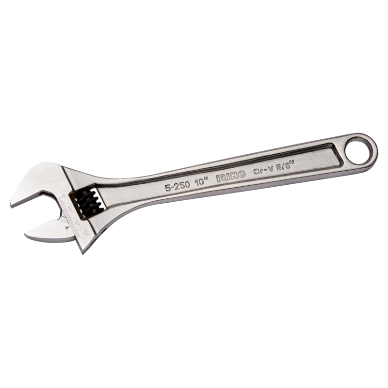 Llave ajustable "inglesa" cromada de 18"