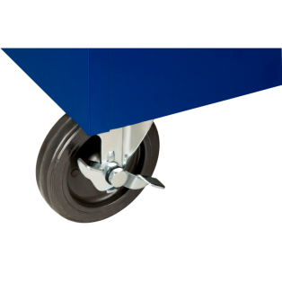 Dos ruedas giratorias de 125 x 30 mm para 9066K