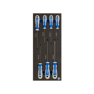 Destornilladores Torx en foam 1/3 (7 piezas)