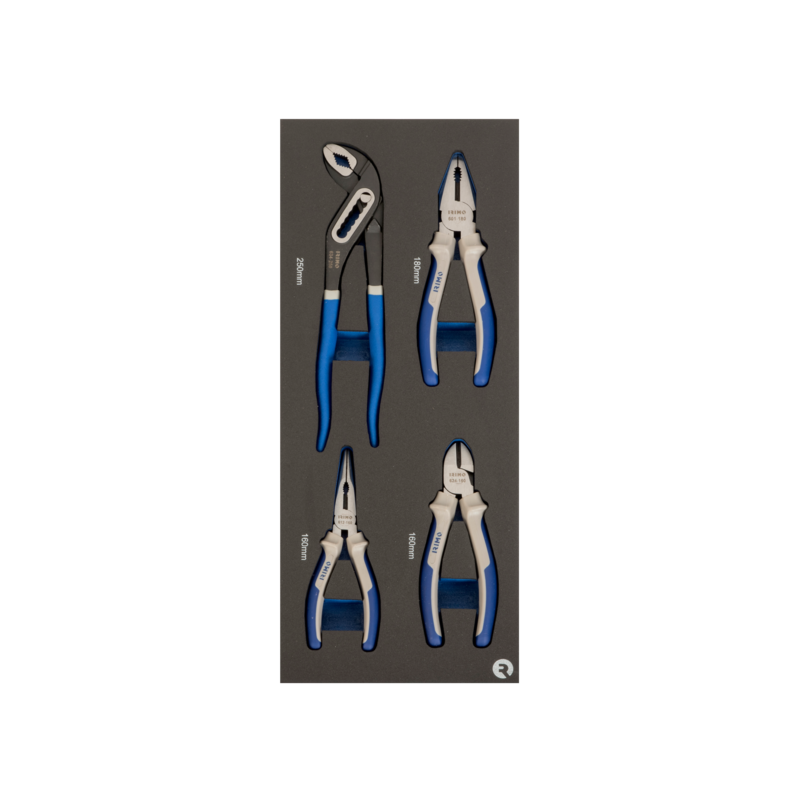 Alicates en foam 1/3 (4 piezas)