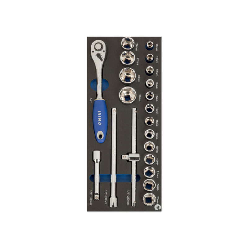 Vasos de 1/2" en foam 1/3 (21 piezas)