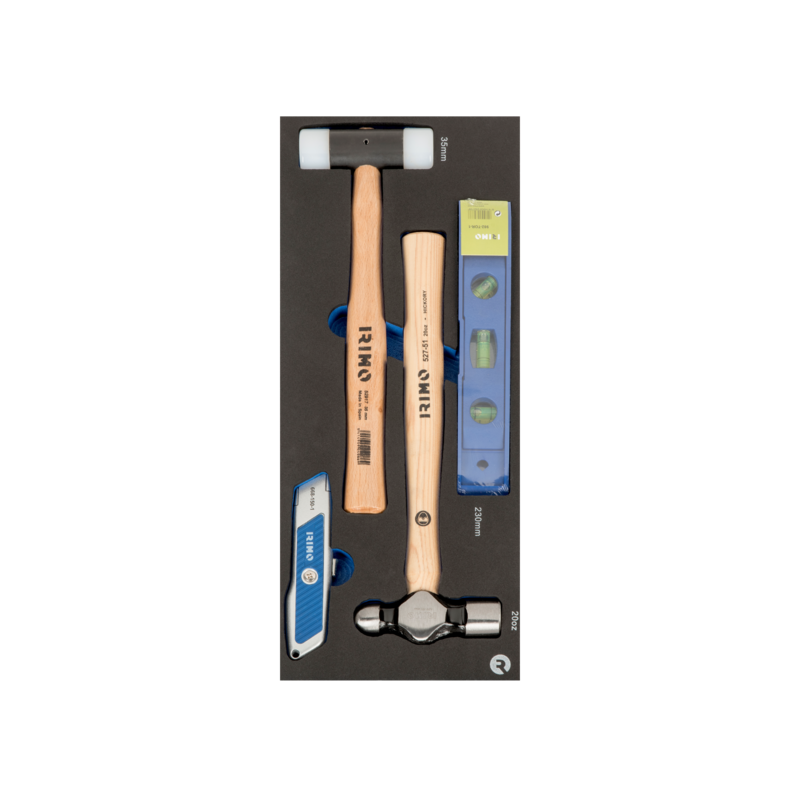 Herramientas de golpeo y corte en foam 1/3 (4 piezas)