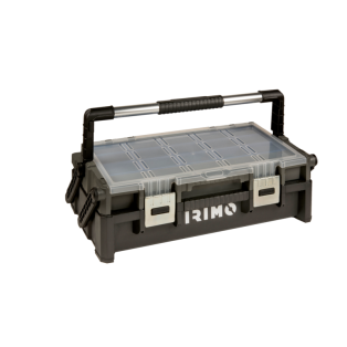 Caja de herramientas de plástico con 2 alturas