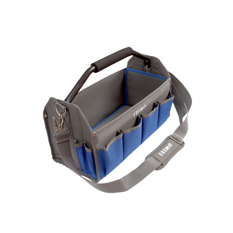 Bolsa porta-herramientas abierta de 17" con base rígida