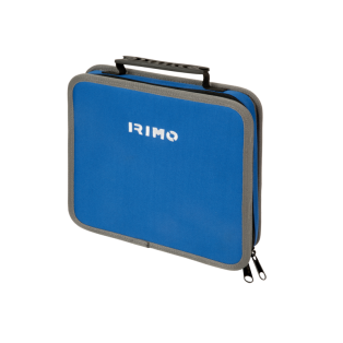 Bolsa plegable vacío para herramientas con tiras para 18 herramientas