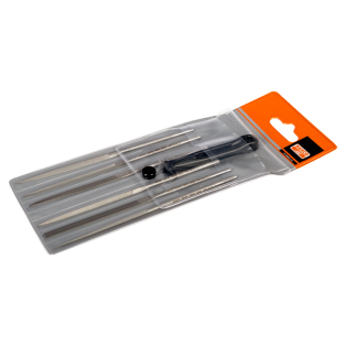 Juego 6 Limas Aguja 14 Cm Fina