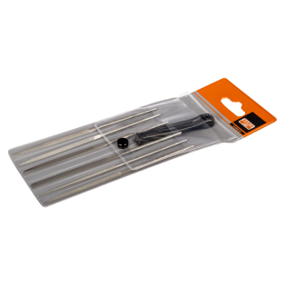 Juego 6 Limas Aguja 14 Cm Supe