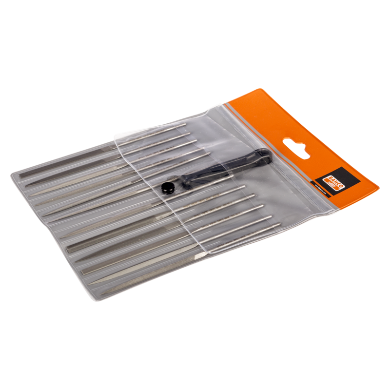 Juego 12 Limas Aguja 14Cm Fina