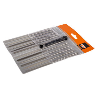 Juego 12 Limas Aguja 16 Cm Bas