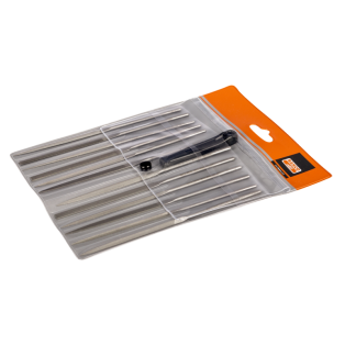 Juego 12 Limas Aguja 16 Cm Fin