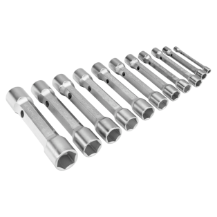 Jgo Llave Tubo 2 Bocas 12 Pzas